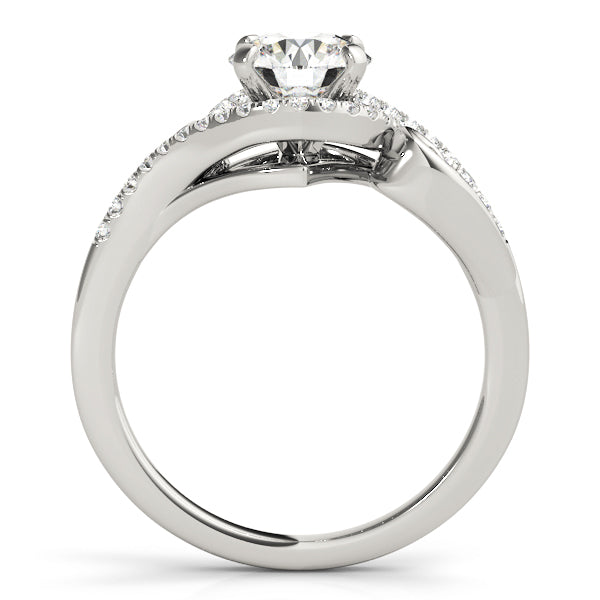 Engagement Rings Halo Round - TN50915-E