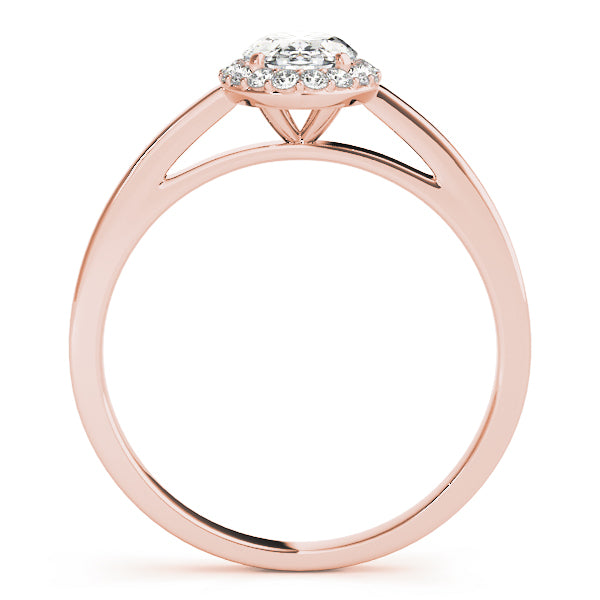 Engagement Rings Halo Oval - TN50916-E