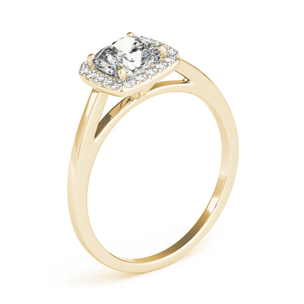 Engagement Rings Halo Square & Cushion - TN50918-E