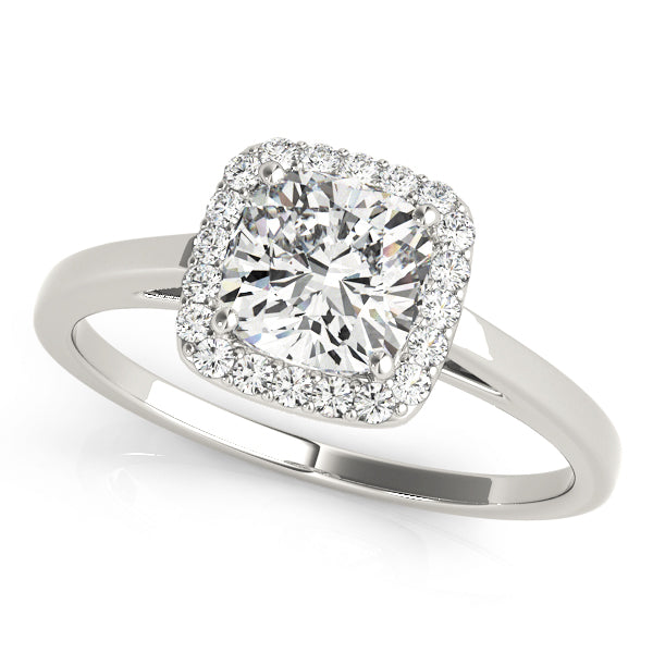 Engagement Rings Halo Square & Cushion - TN50918-E