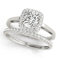 Engagement Rings Halo Square & Cushion - TN50918-E