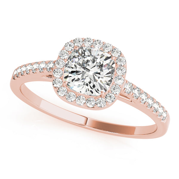 Engagement Rings Halo Square & Cushion - TN50919-E