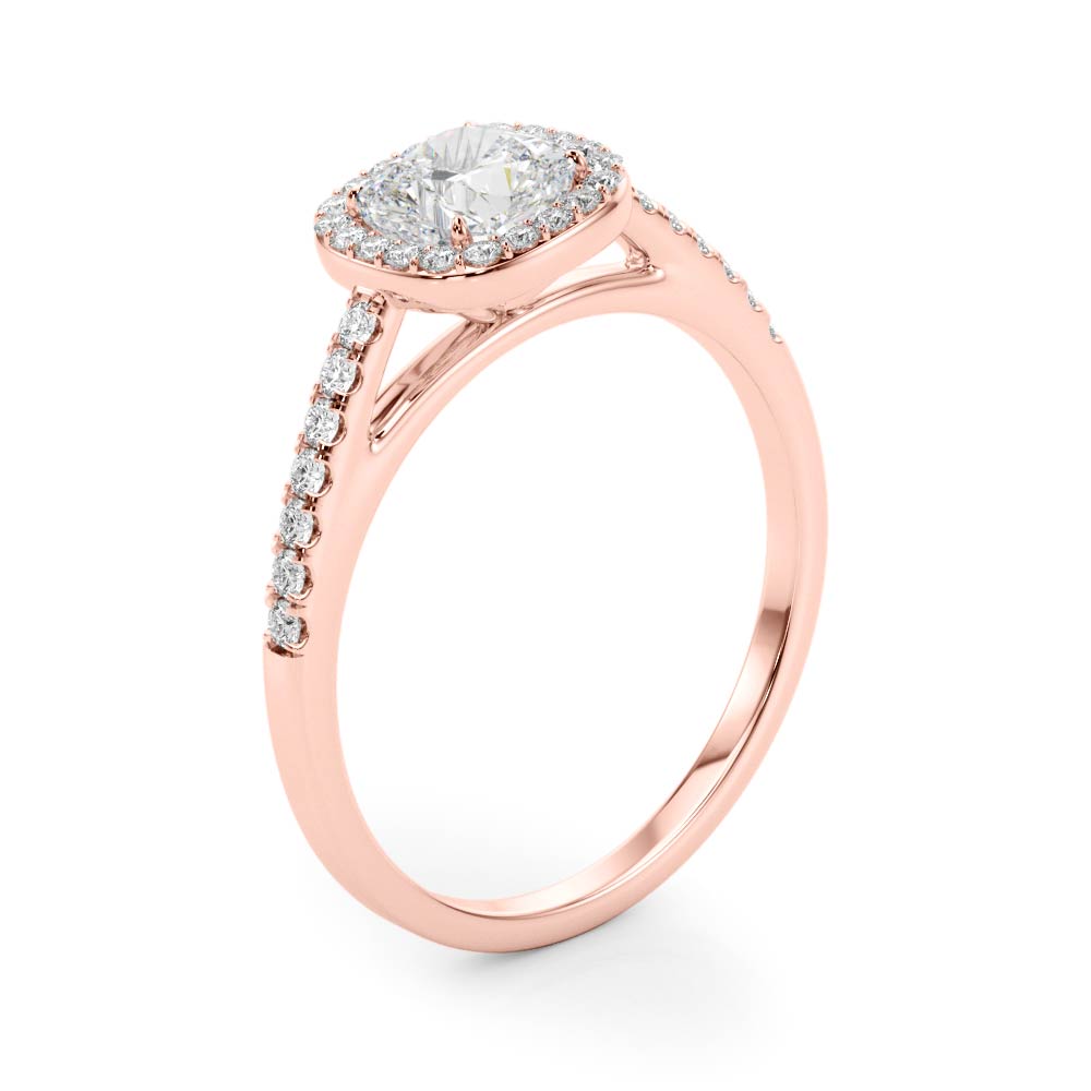 Engagement Rings Halo Square & Cushion - TN50919-E