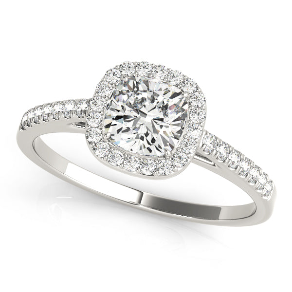 Engagement Rings Halo Square & Cushion - TN50919-E