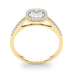 Engagement Rings Halo Square & Cushion - TN50919-E