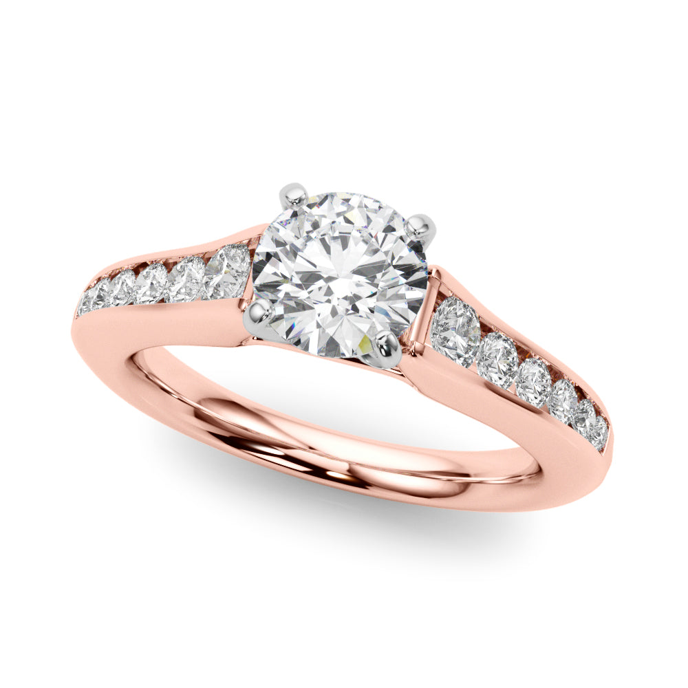 Engagement Rings Single Row - TN50931-E