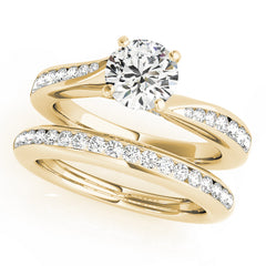 Engagement Rings Single Row Prong Set - TN50933-E
