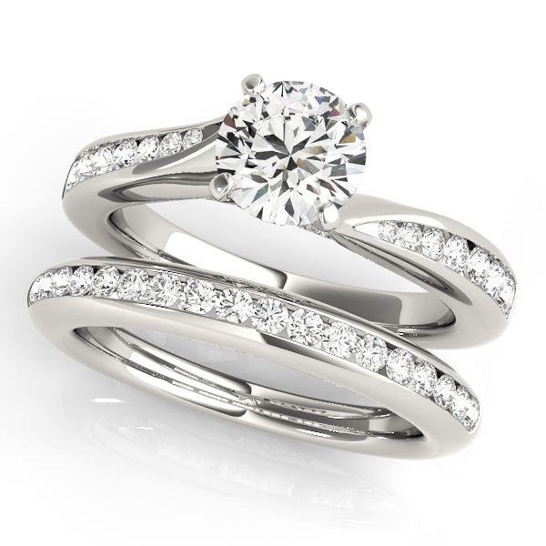 Engagement Rings Single Row Prong Set - TN50933-E