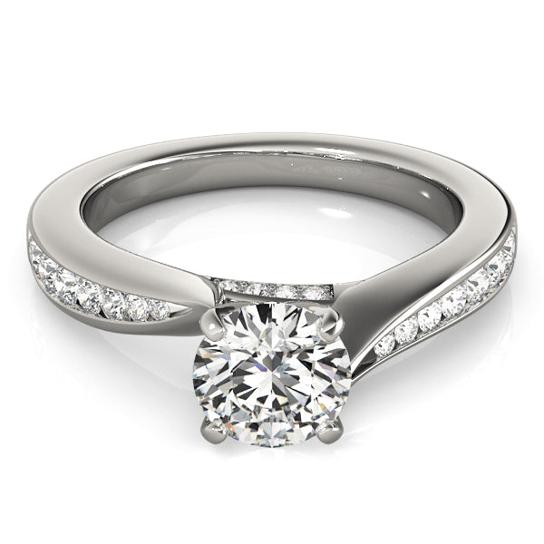 Engagement Rings Single Row Prong Set - TN50933-E