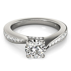 Engagement Rings Single Row Prong Set - TN50933-E