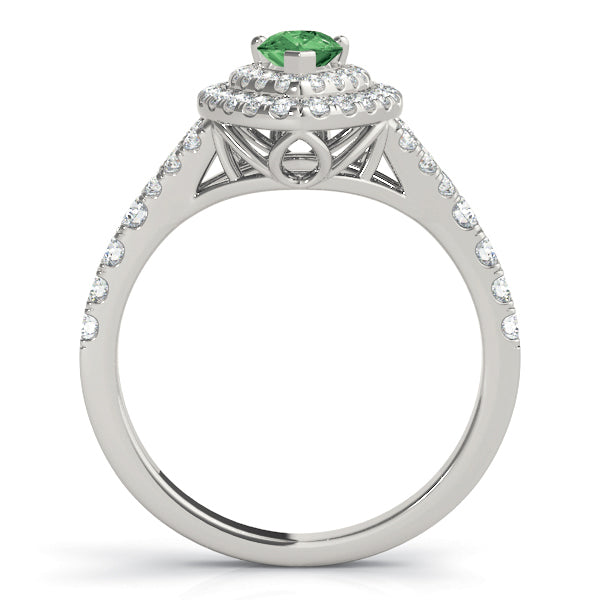 Engagement Rings Pear Halo - TN50950-E