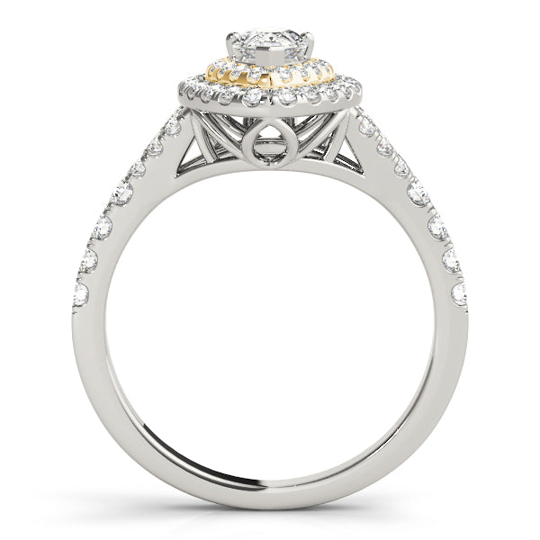 Engagement Rings Pear Halo - TN50950-E