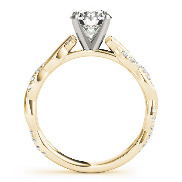 Braided Shank Engagement Ring - TN51074-E