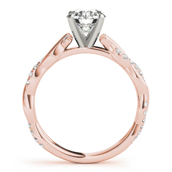 Braided Shank Engagement Ring - TN51074-E