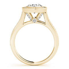 Engagement Rings Halo Round - TN51076-E