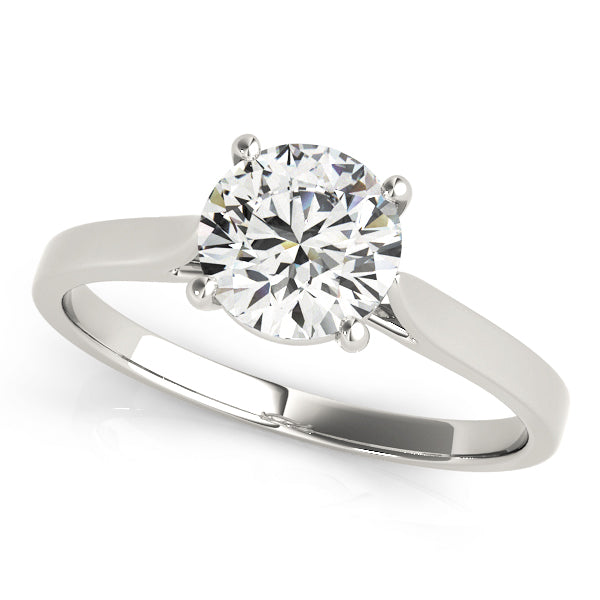 Round Solitaire Engagement Ring - TN51089-E