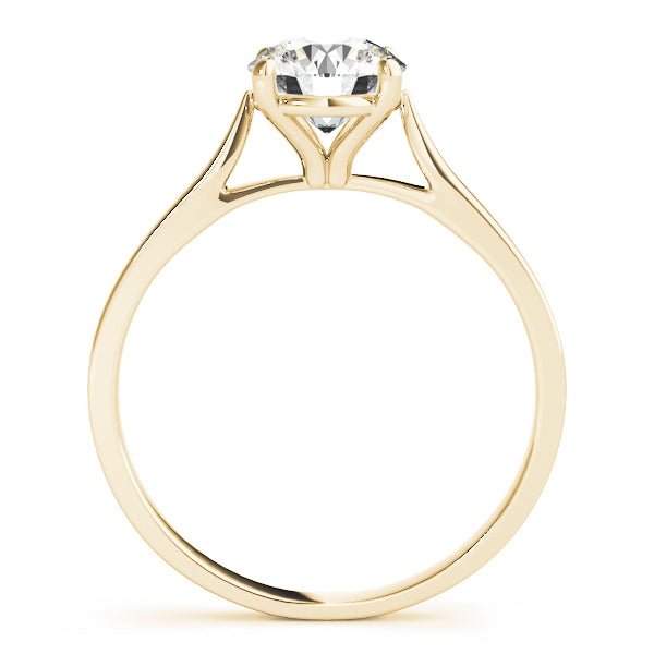 Round Solitaire Engagement Ring - TN51089-E