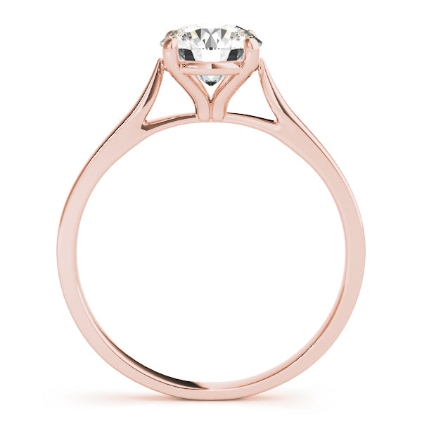 Round Solitaire Engagement Ring - TN51089-E