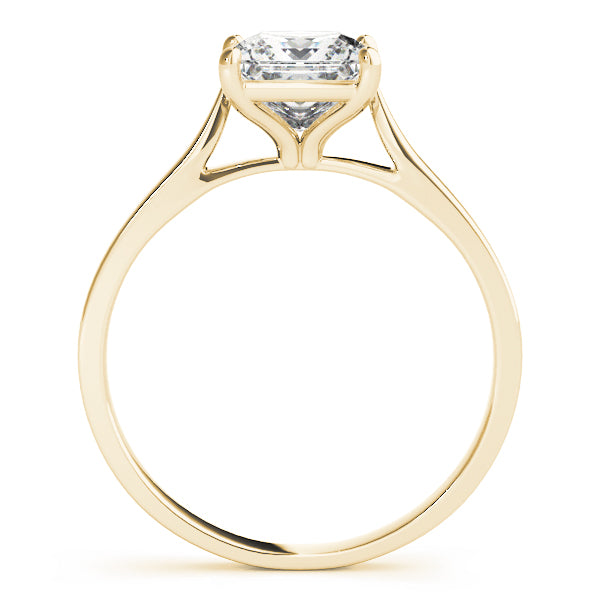 Princess Cut Solitaire Engagement Ring - TN51090-E