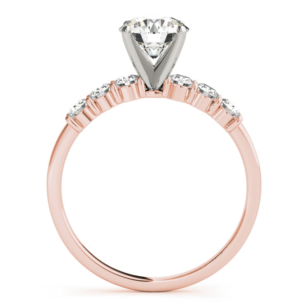 Single Row Engagement Ring - TN51097-E