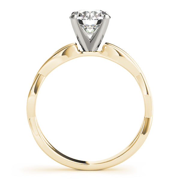 Twisted Shank Engagement Ring - TN51099-E