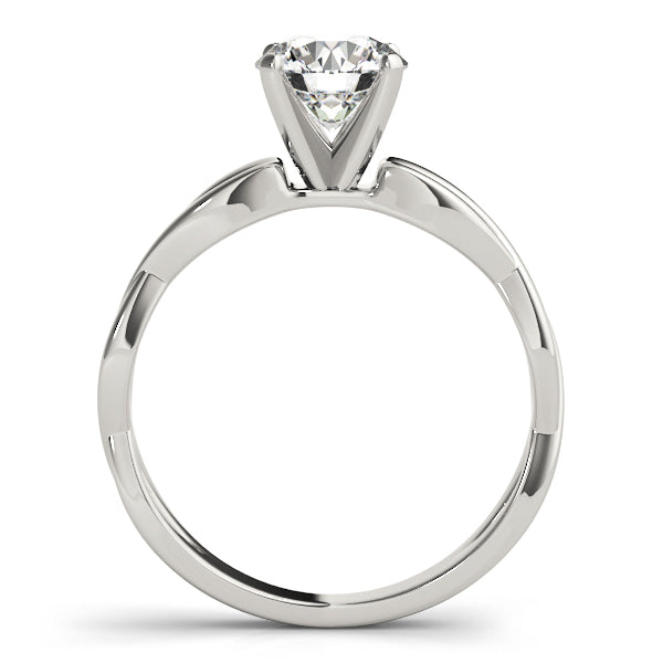 Twisted Shank Engagement Ring - TN51099-E