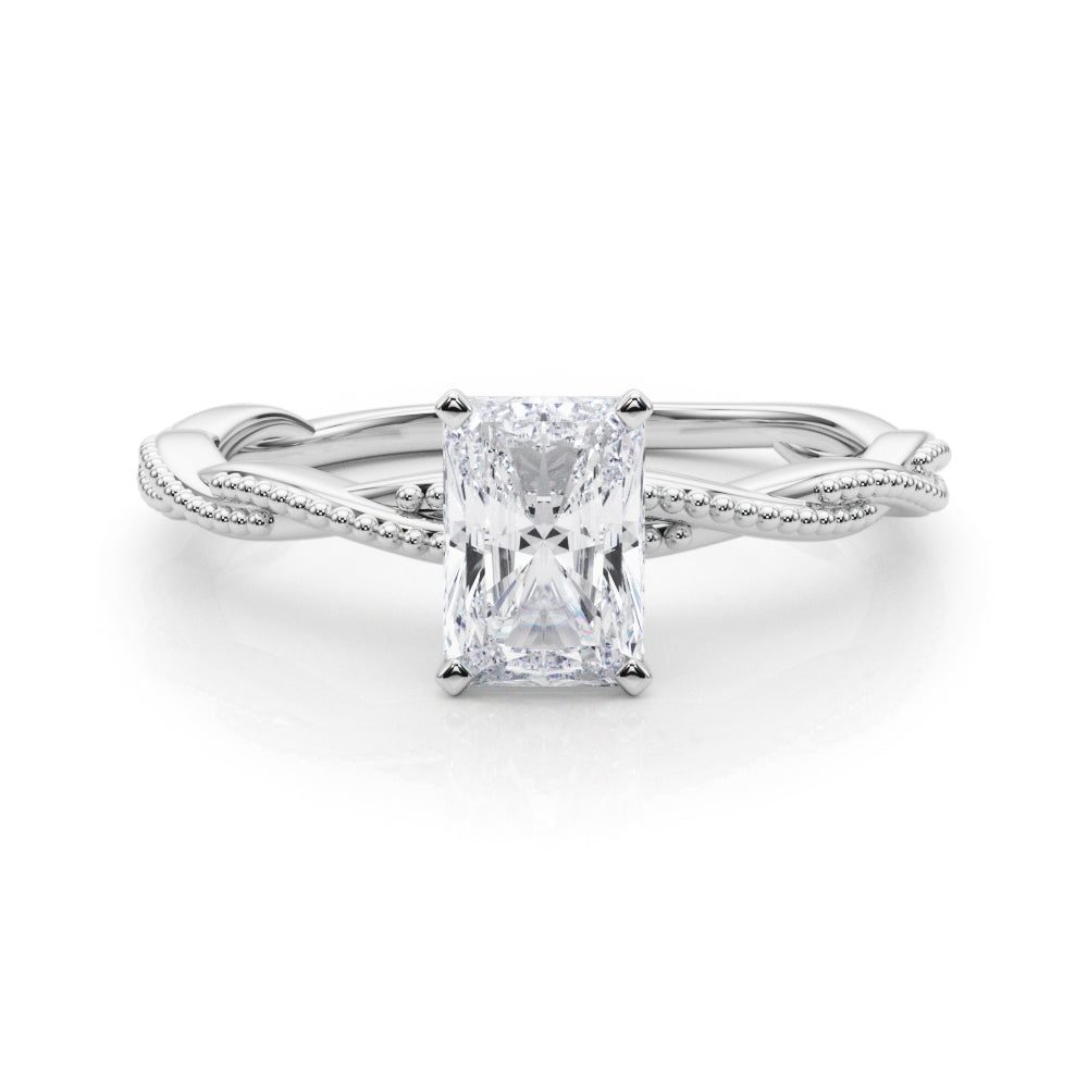 Twisted Engagement Ring - TN51114-E