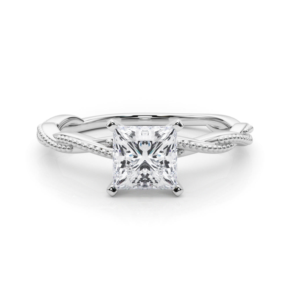 Twisted Engagement Ring - TN51114-E