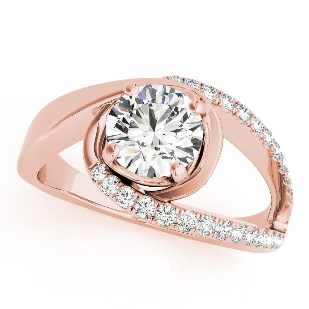 Engagement Rings Bypass Euro Shank - TN51130-E