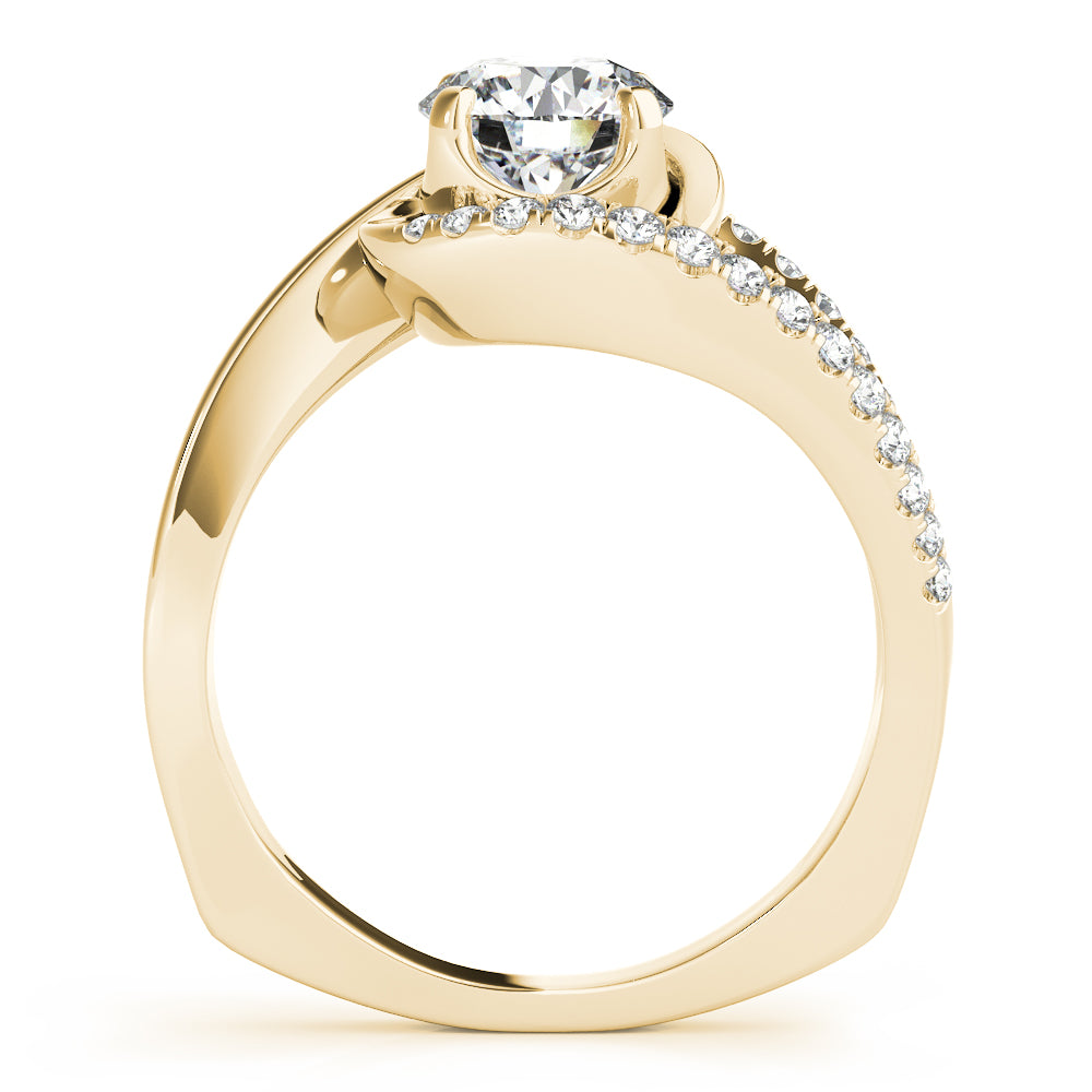 Engagement Rings Bypass Euro Shank - TN51130-E