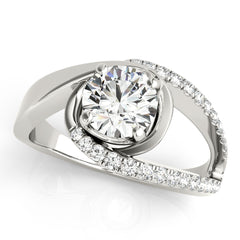 Engagement Rings Bypass Euro Shank - TN51130-E