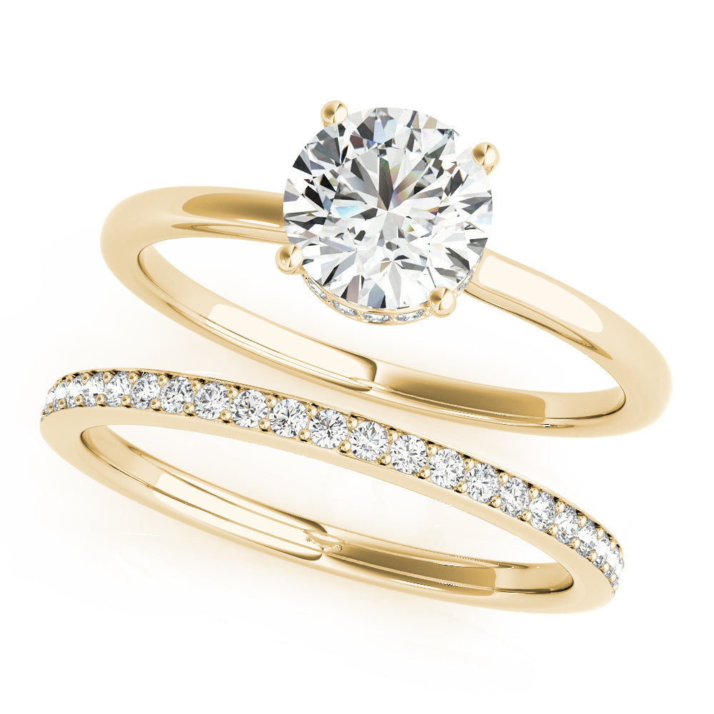 Engagement Rings Round - TN51138-E