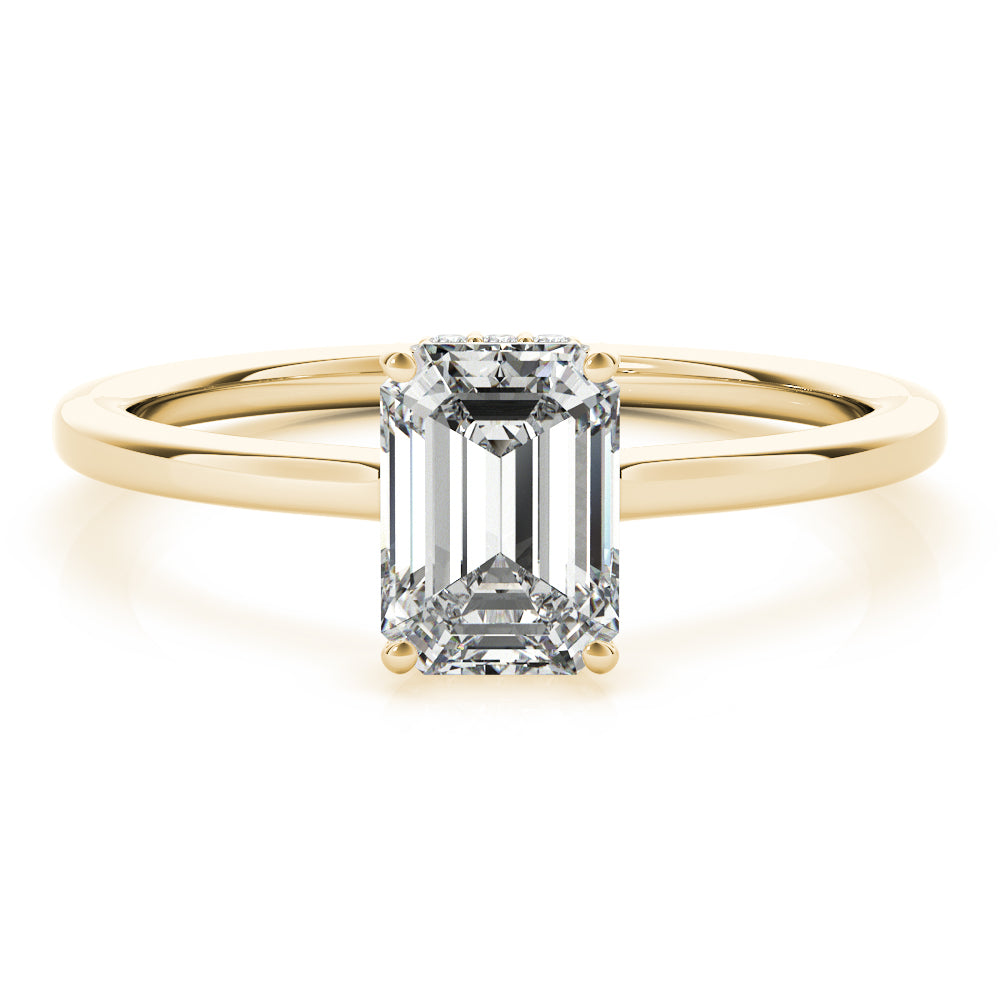 Engagement Rings Emerald Cut - TN51140-E