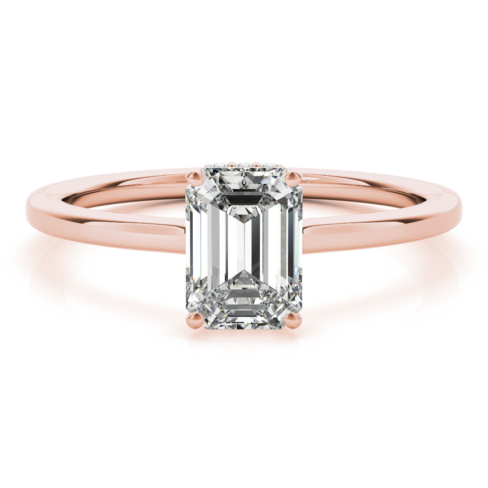 Engagement Rings Emerald Cut - TN51140-E