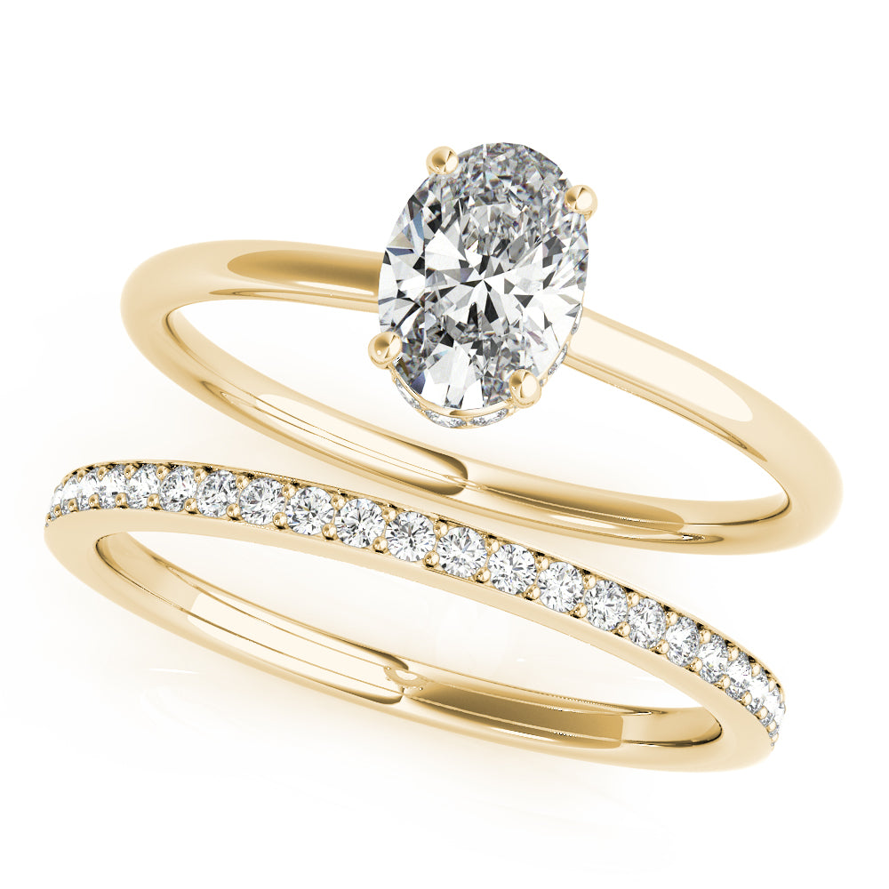 Engagement Rings Oval - TN51141-E