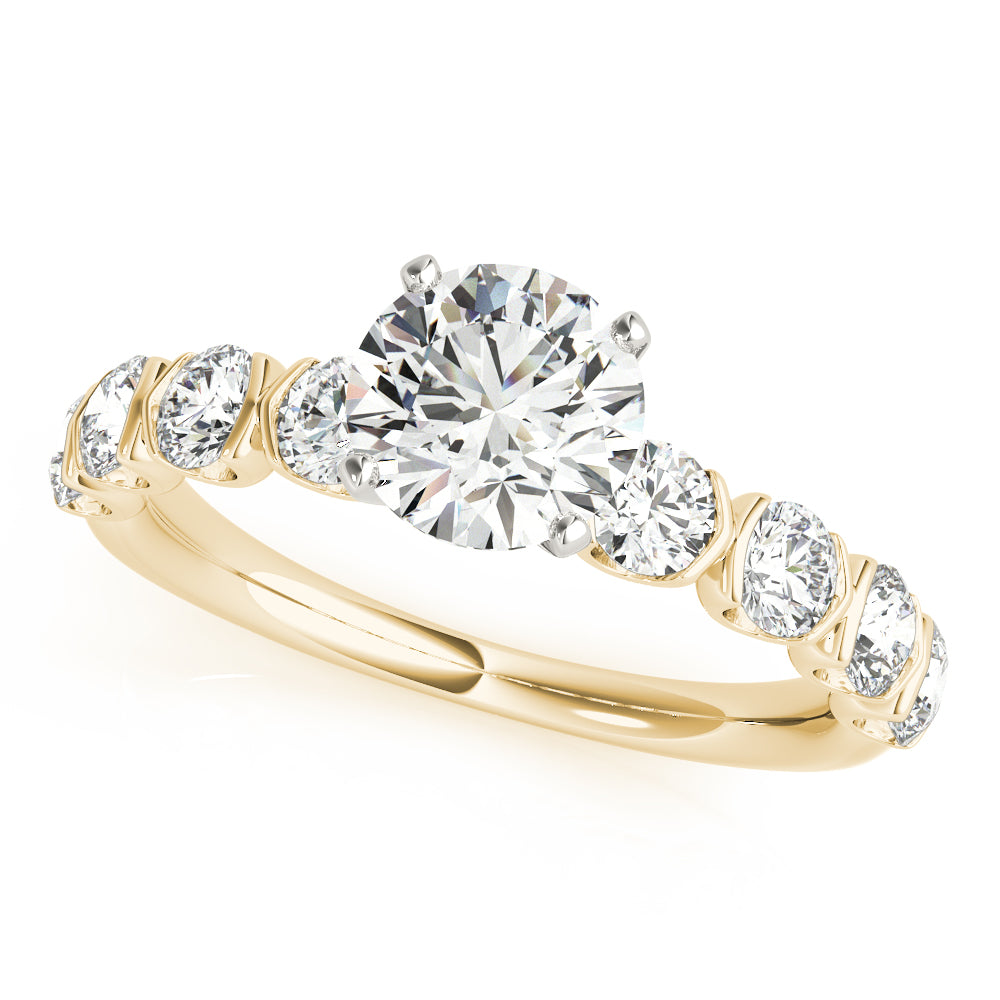 Engagement Rings U Prong - TN51150-E