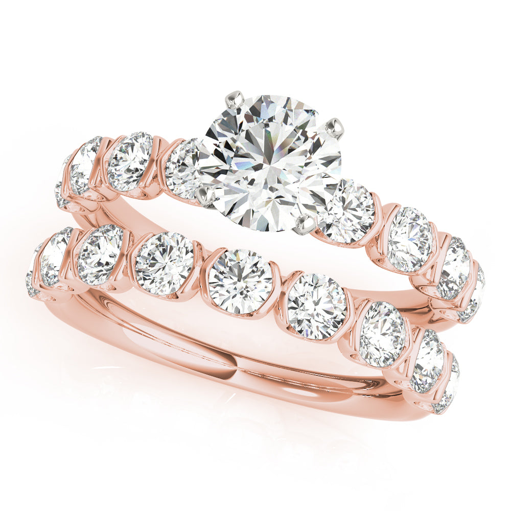 Engagement Rings U Prong - TN51150-E