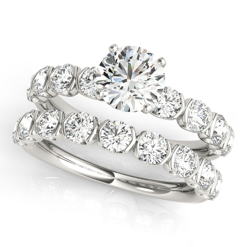 Engagement Rings U Prong - TN51150-E