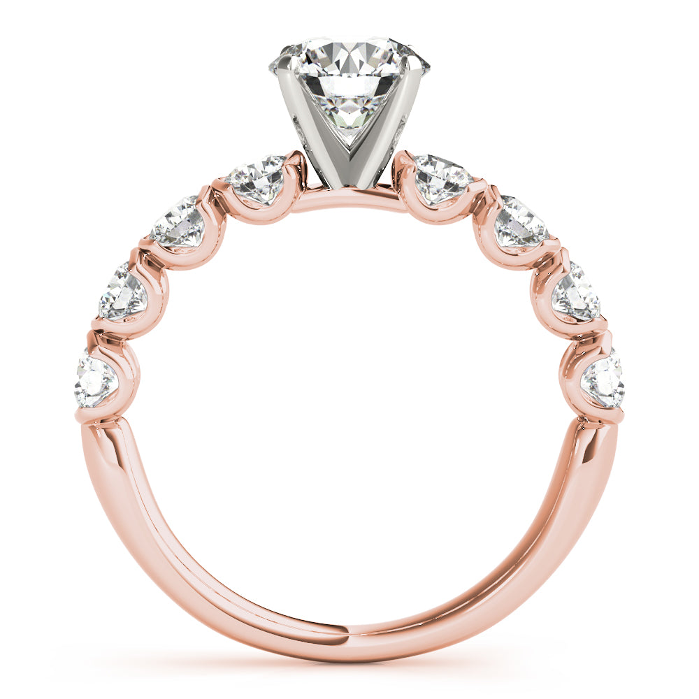 Engagement Rings U Prong - TN51150-E