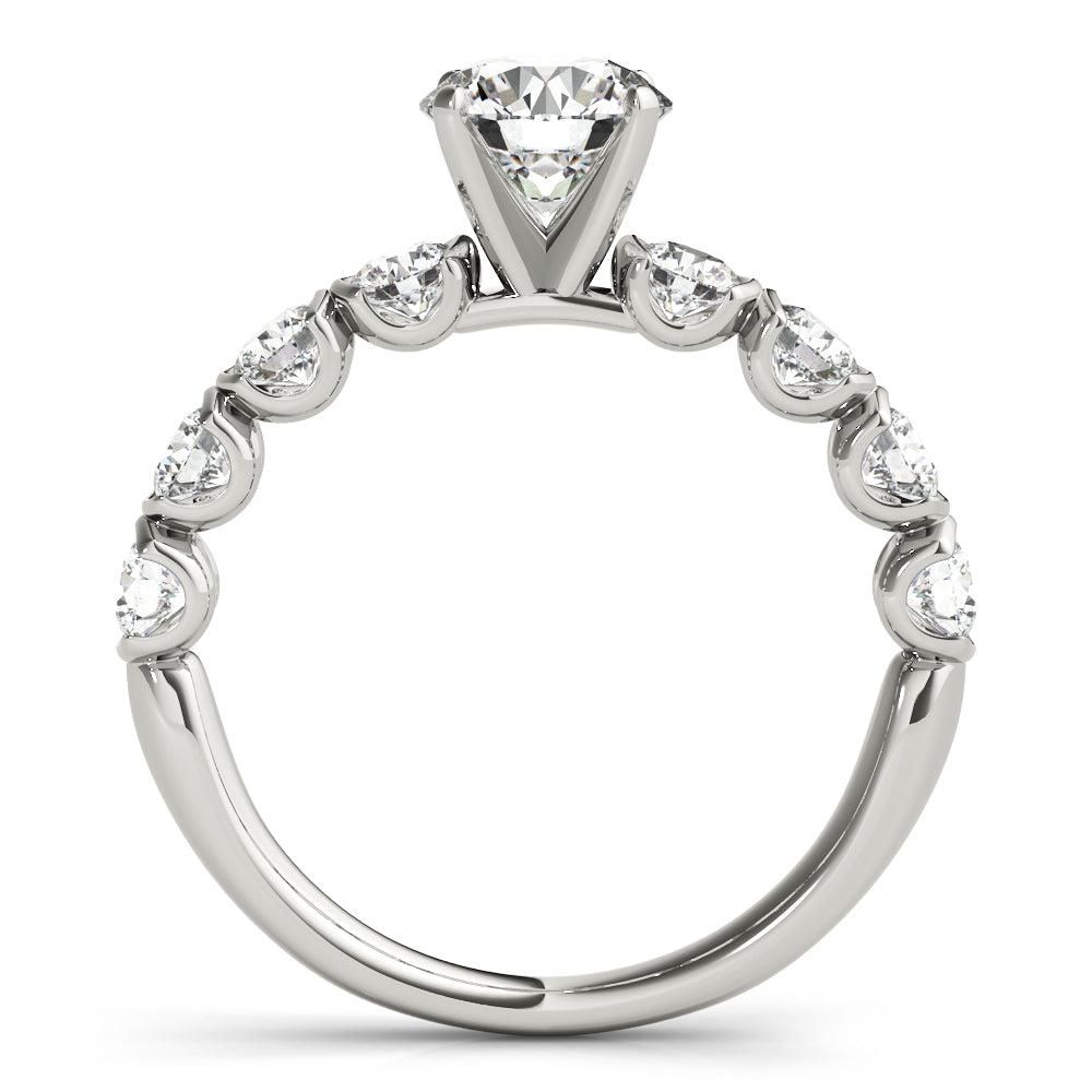 Engagement Rings U Prong - TN51150-E