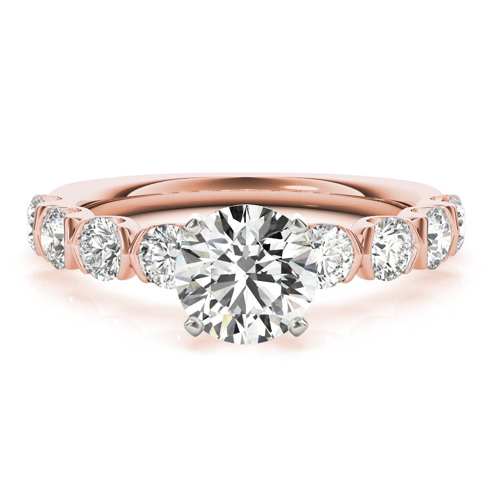 Engagement Rings U Prong - TN51150-E