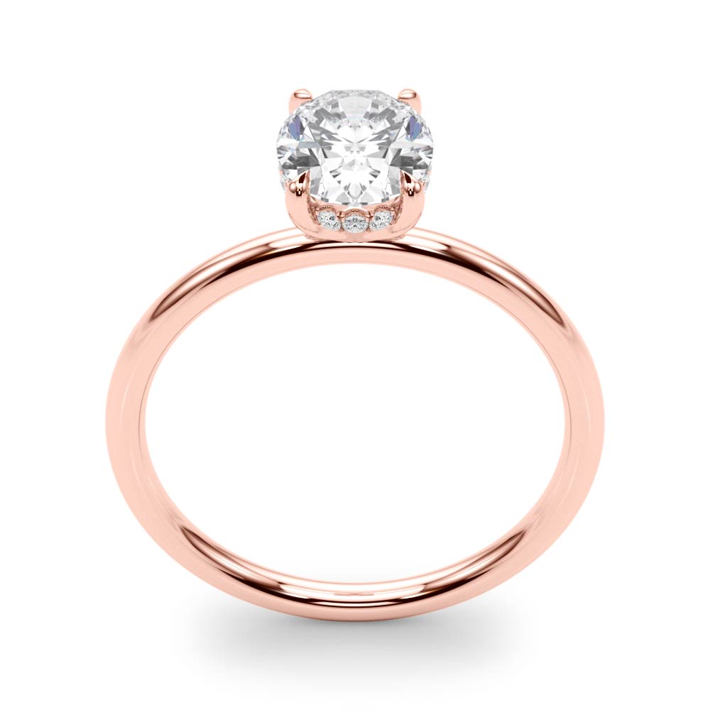 Engagement Ring Oval Cut Center - TN51157-E