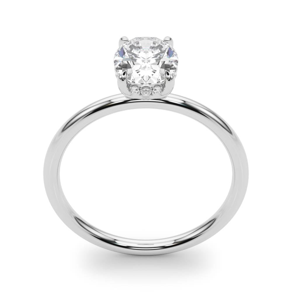 Engagement Ring Oval Cut Center - TN51157-E