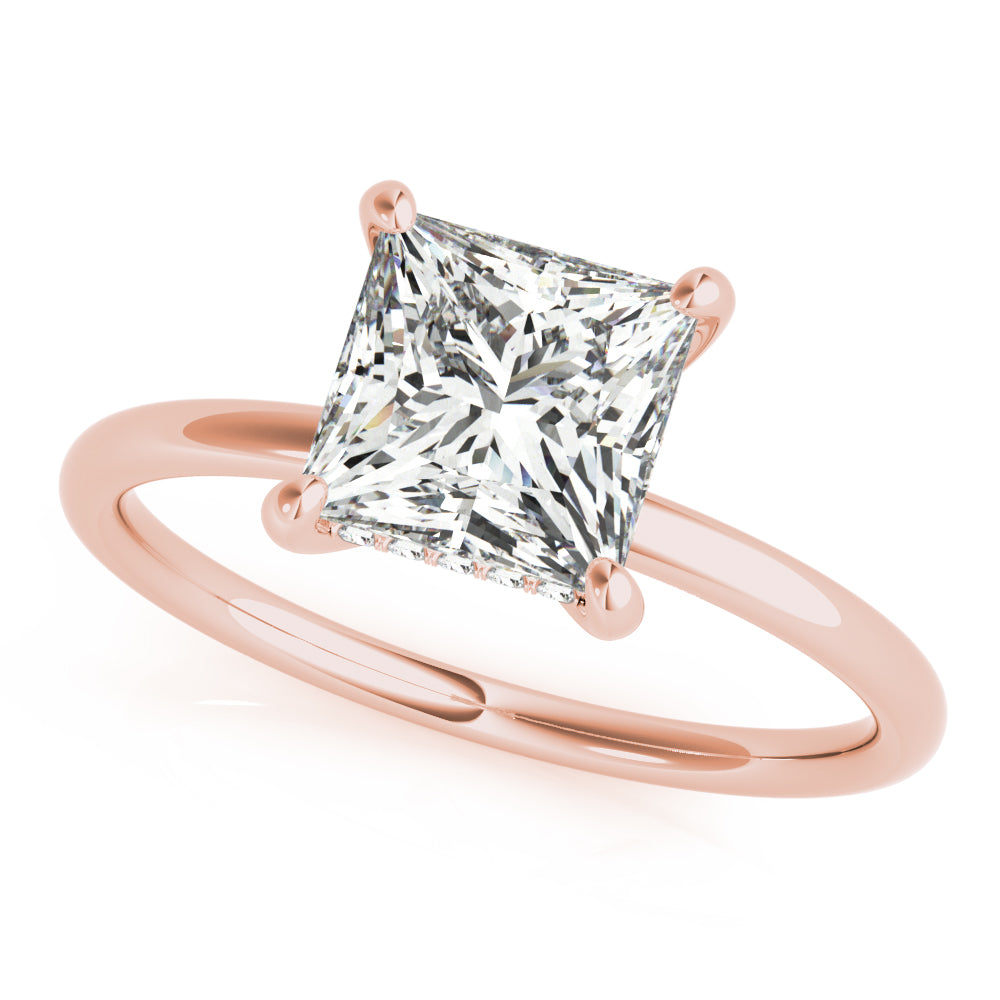 Engagement Ring Princess Cut Center - TN51158-E