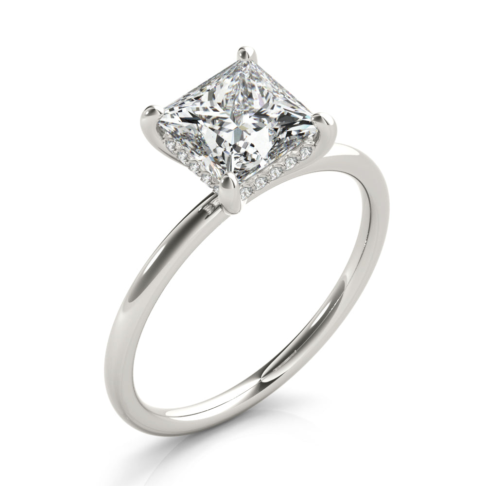 Engagement Ring Princess Cut Center - TN51158-E