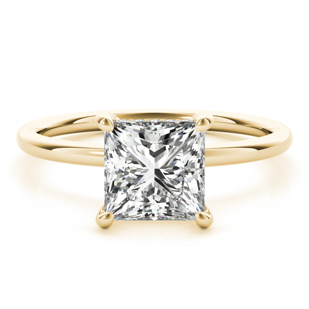 Engagement Ring Princess Cut Center - TN51158-E