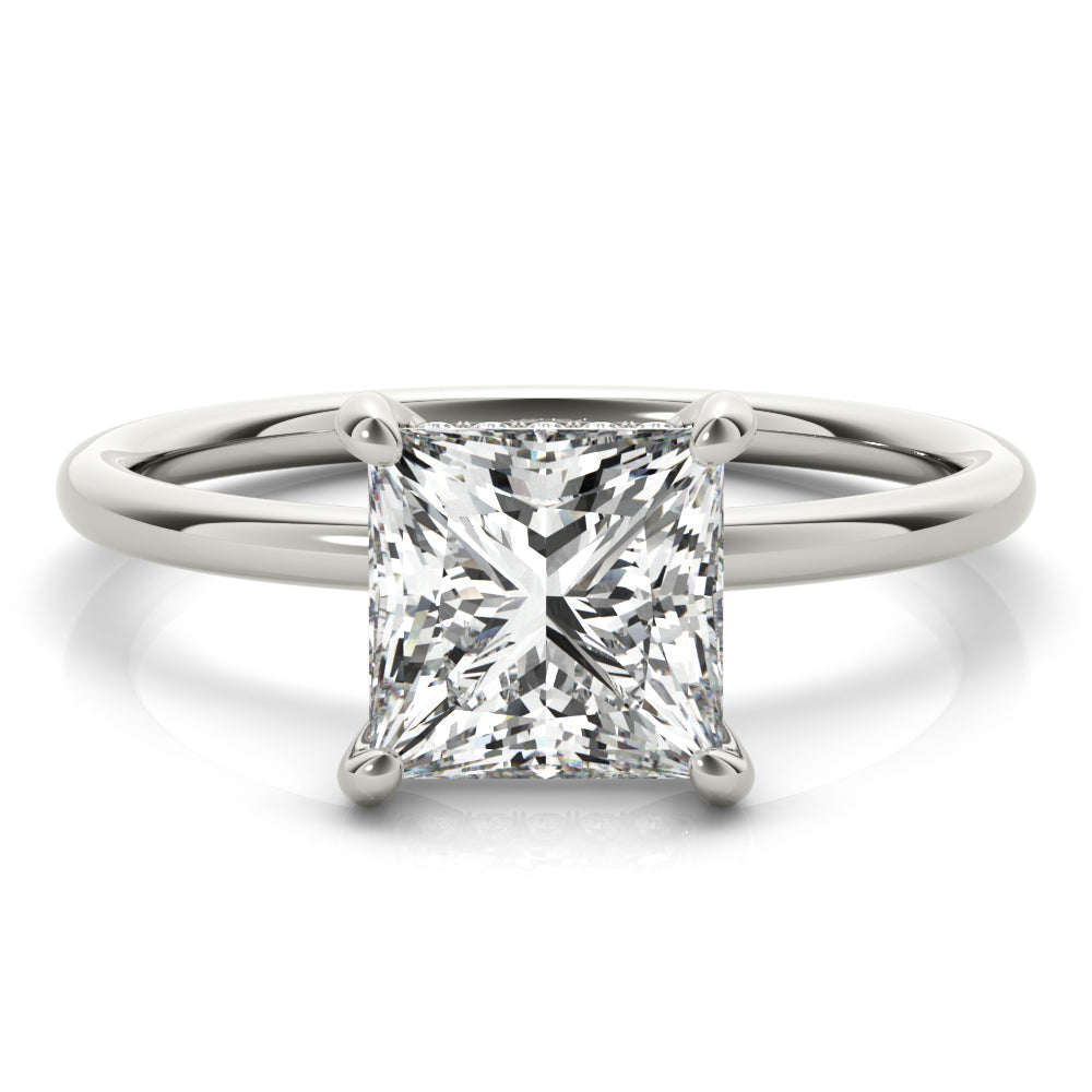 Engagement Ring Princess Cut Center - TN51158-E