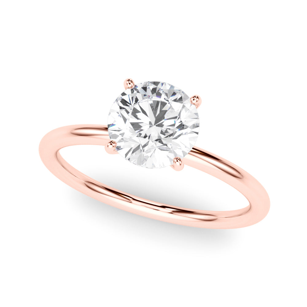 Engagement Ring Round Center - TN51159-E