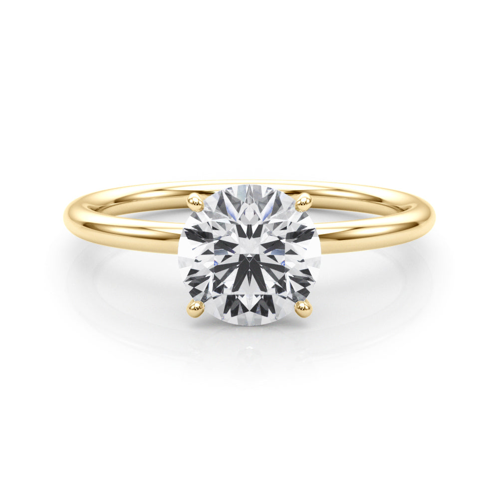 Engagement Ring Round Center - TN51159-E