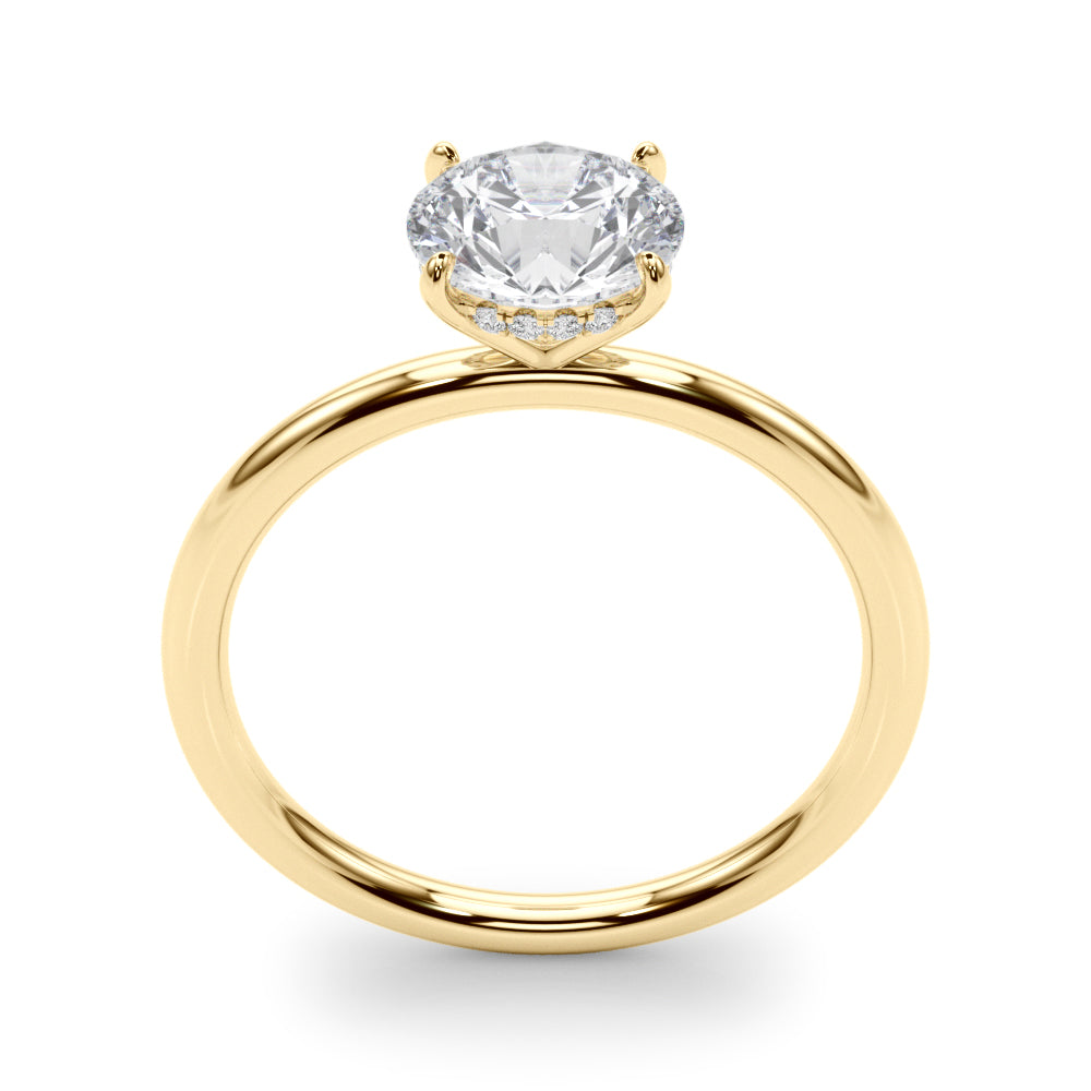 Engagement Ring Round Center - TN51159-E